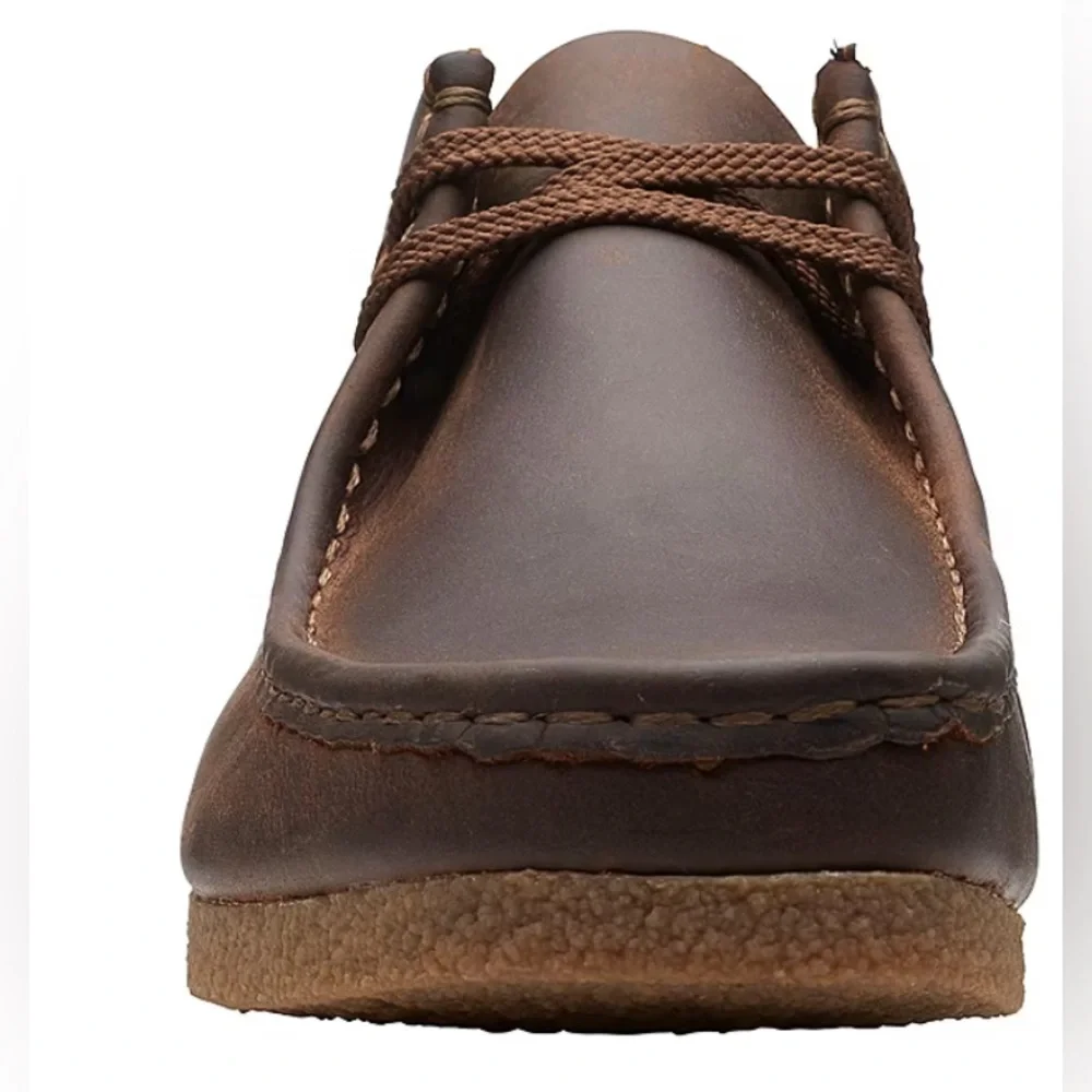 Clarks Men Size 10 1/2 Beeswax Brown Sharce Li Run Oxford Shoes New in Box NWT